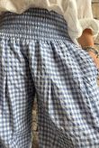 Nonni Gingham Bloomer Pant Denim